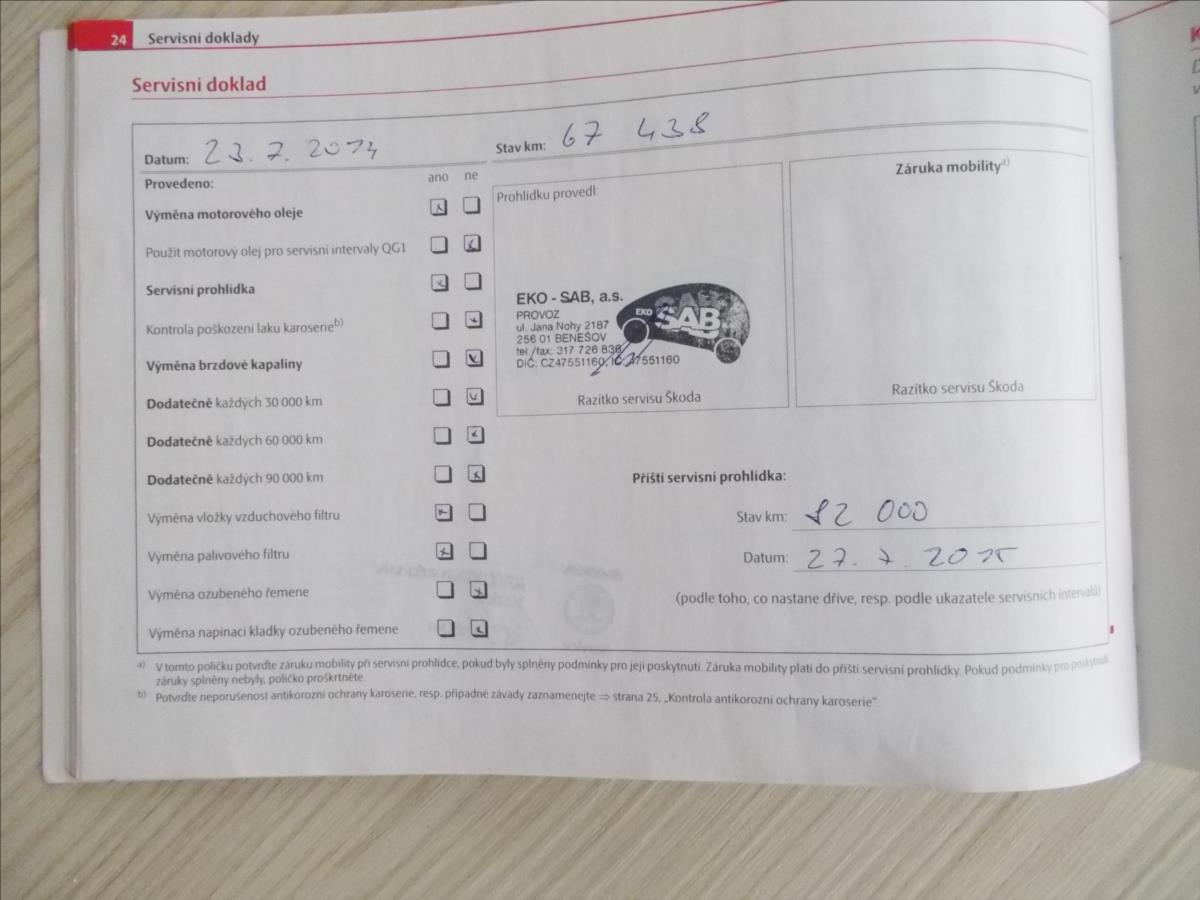 Škoda Fabia 1,2 12V HTP 51kW AMB ČR NOVÁ STK  II - foto 35