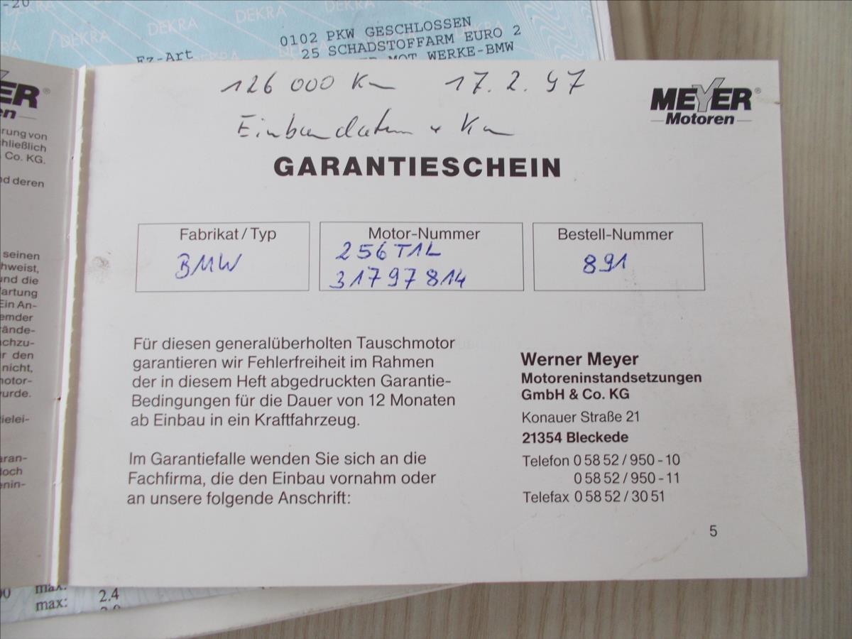 BMW Řada 5 2,5 TDS TZ ULOŽENO od roku 2012 - foto 29