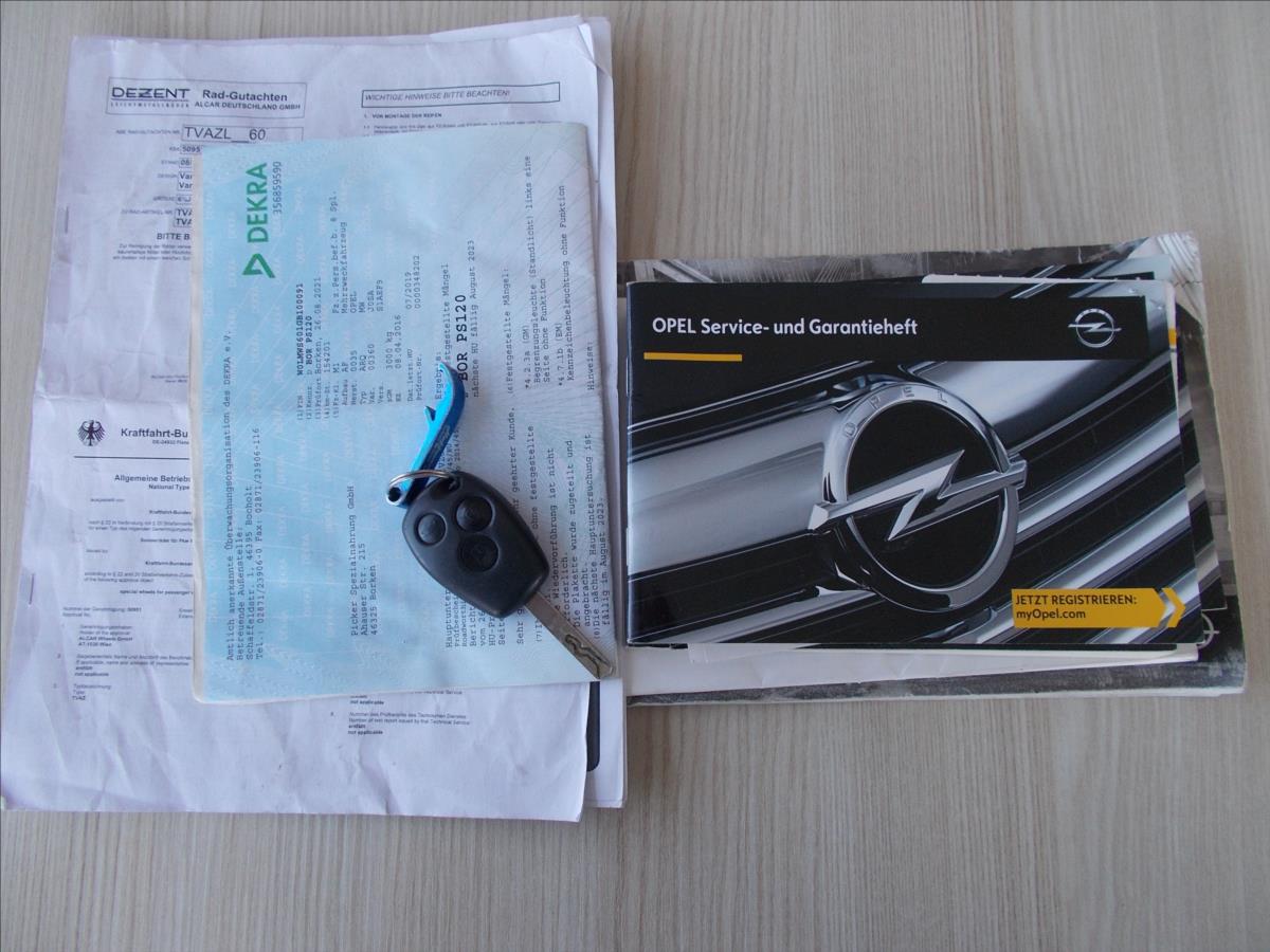 Opel Movano 2,3 BiTURBO DPH 9 MÍST KLIMA NAVI KAMERA TZ - foto 35