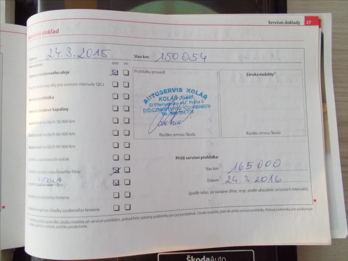 Škoda Fabia 1,2 HTP ČR KLIMA OK  II - foto 42