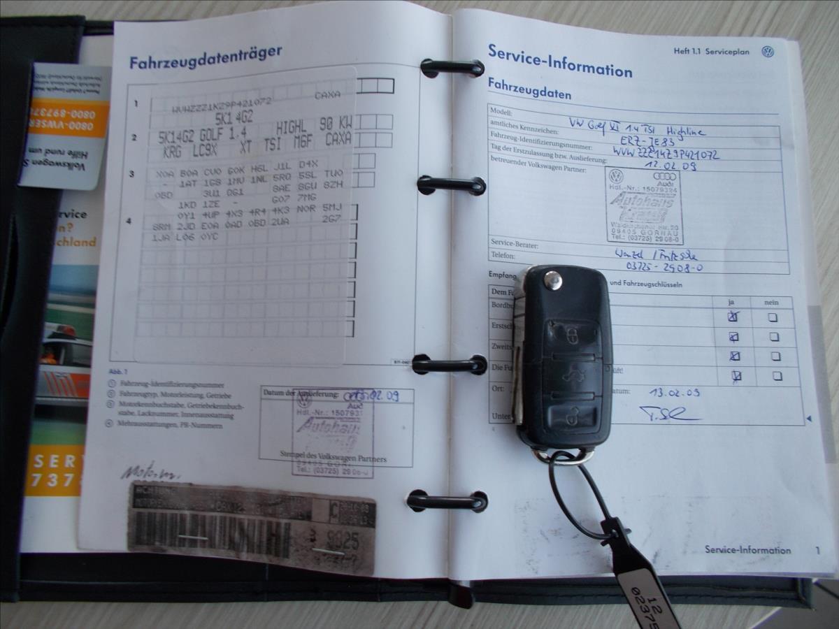 Volkswagen Golf 1,4 TSI DIGIKLIMA TEMPOMAT NOVÁ STK  VI - foto 34