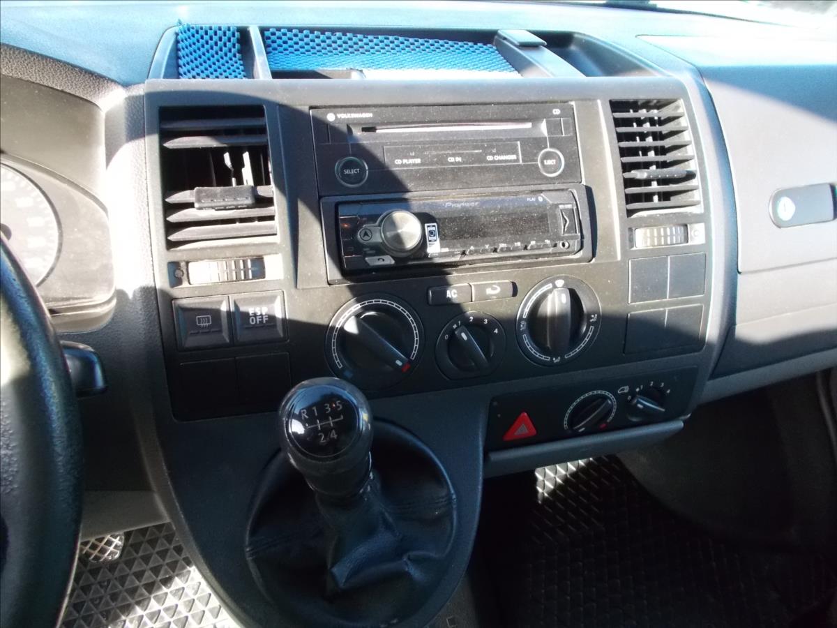 Volkswagen Transporter 1,9 TDI 9 MÍST WEBASTO KLIMA OK TZ NOVÁ STK  T5 - foto 24