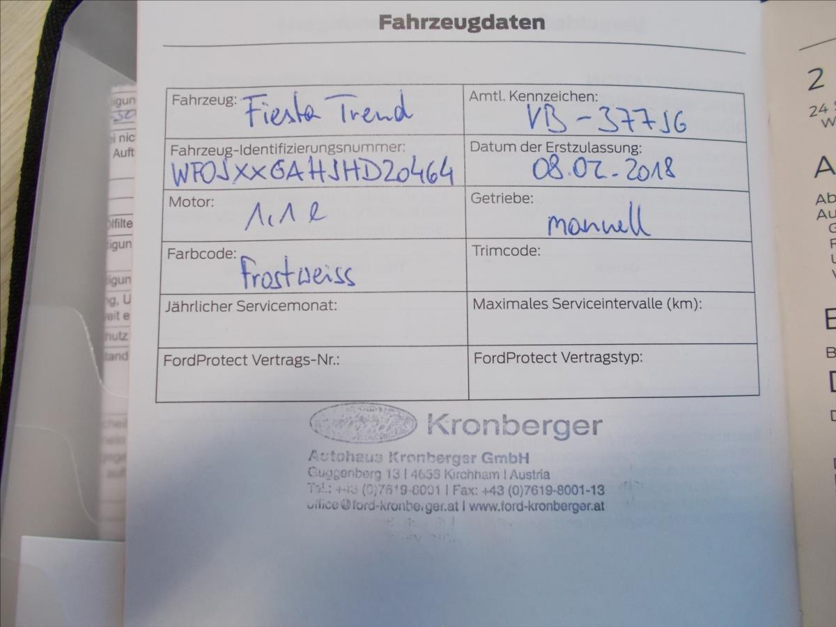 Ford Fiesta 1,1 i 52 kW KLIMA NOVÁ STK COC list - foto 34