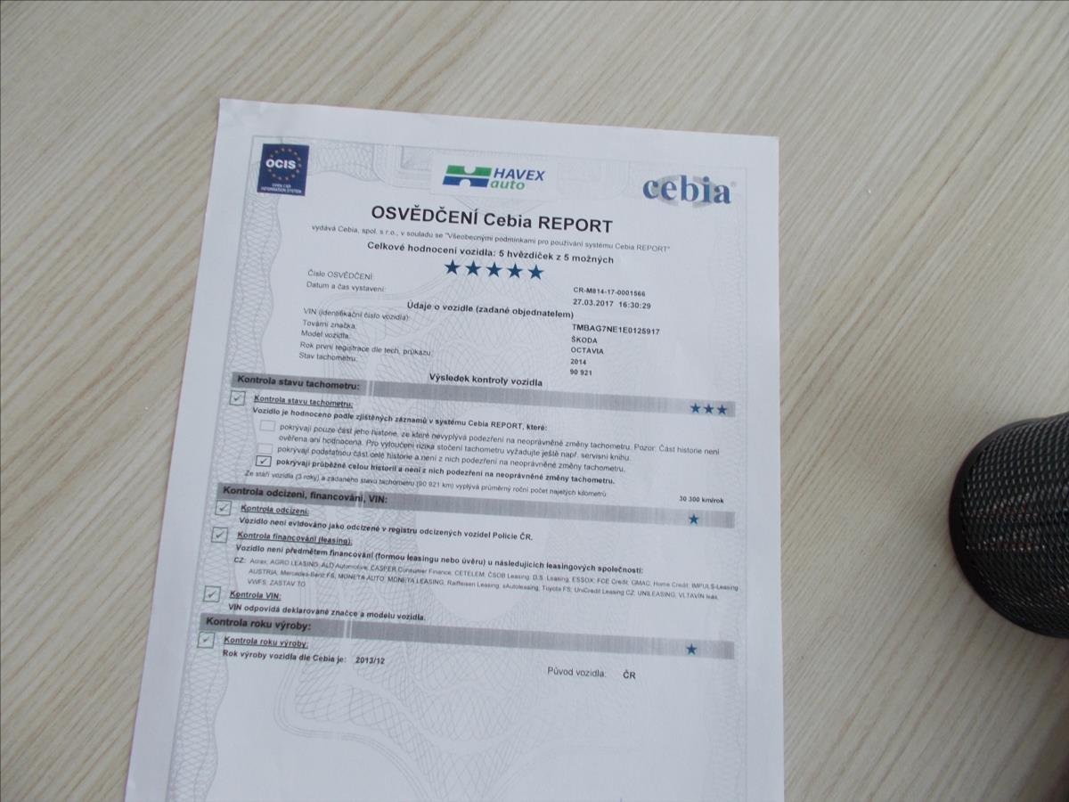 Škoda Octavia 1,6 TDI DIGIKLIMA NOVÁ STK  III - foto 33