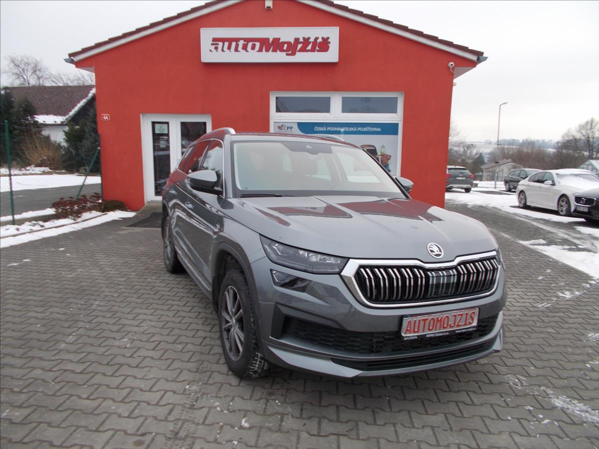 Škoda Kodiaq 2,0 TDI ČR 1.MAJITEL L&K WEBASTO TZ
