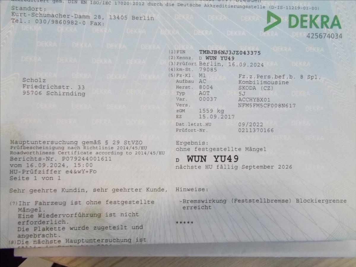 Škoda Fabia 1,0 MPI 55 kW KLIMA 84560 KM  III - foto 31